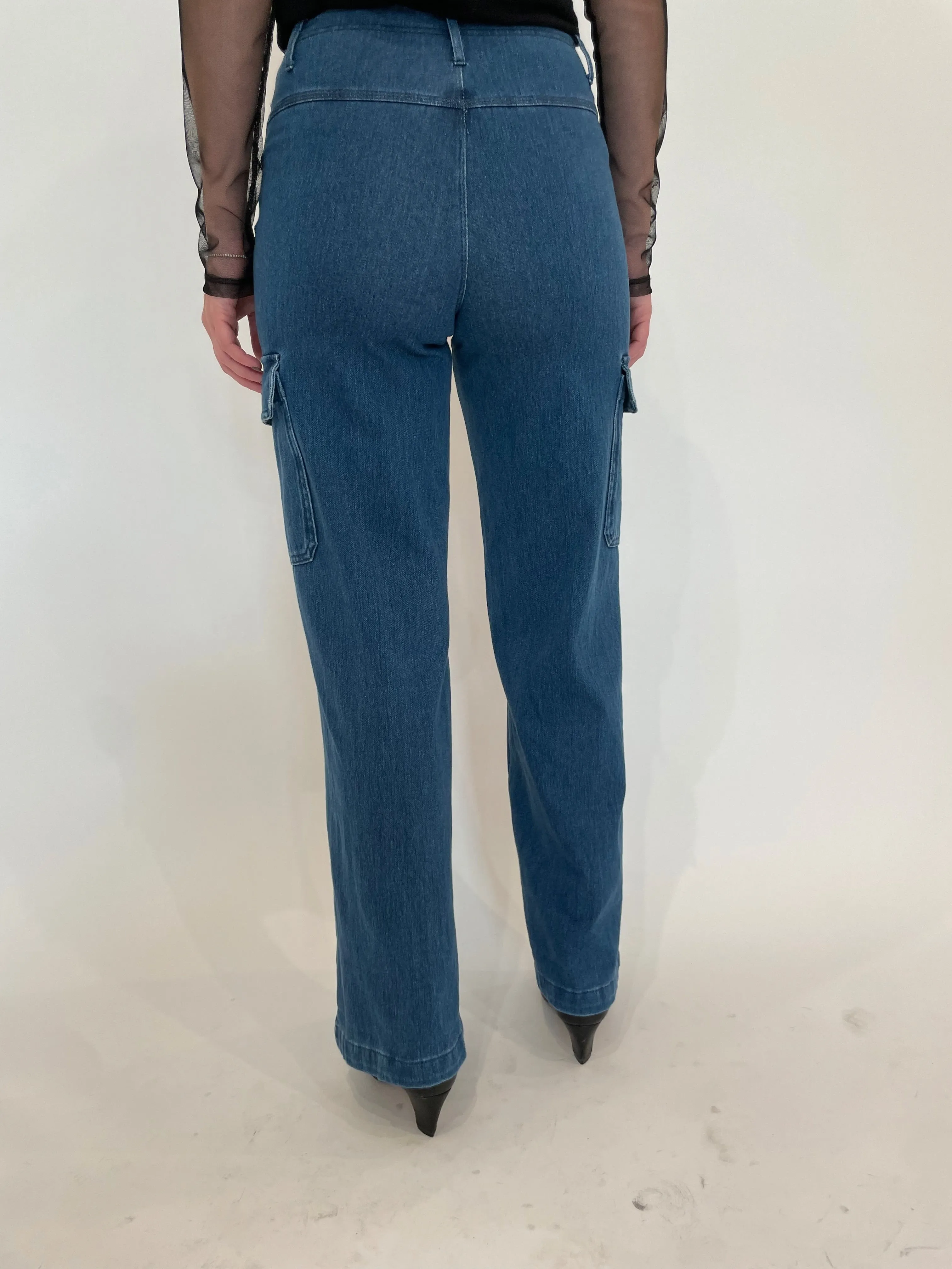 Scout Cargo Pants - Mid Wash