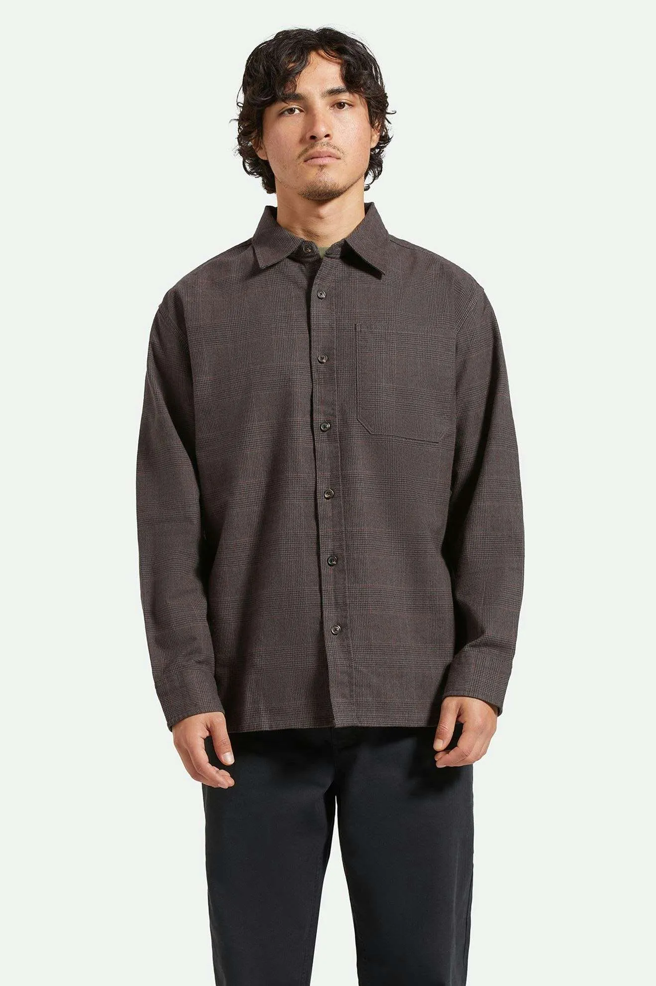 Selden L/S Overshirt - Mixed Tweed