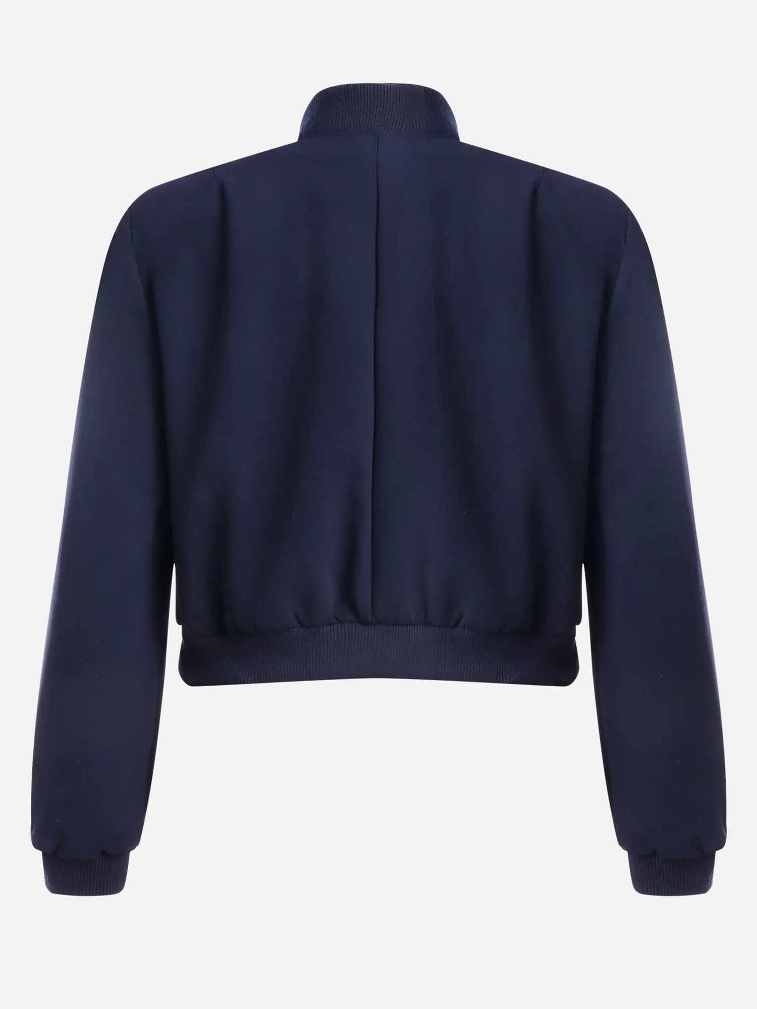 Semi-Cropped Bomber Jacket
