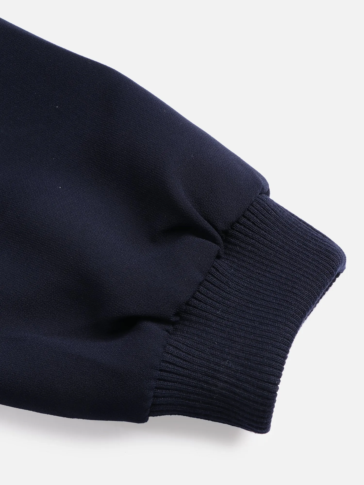 Semi-Cropped Bomber Jacket