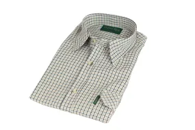 SH2 - Men's Dogstooth Shirt - NAVY