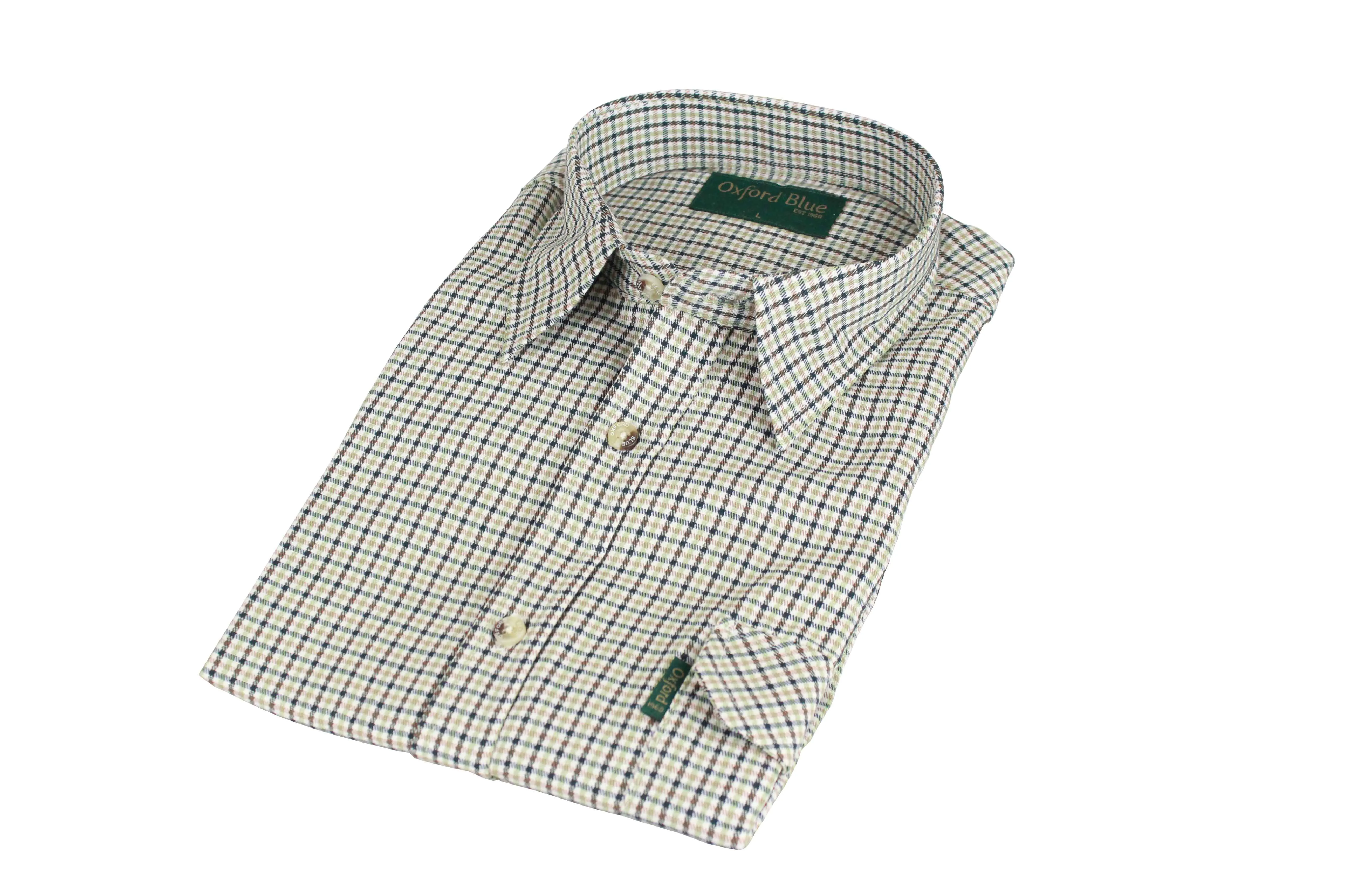 SH2 - Men's Dogstooth Shirt - NAVY