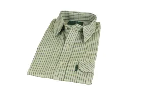 SH27 - Men's York Country Check Shirt - GREEN