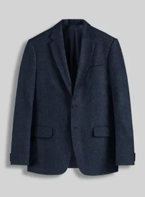 Showman Blue Herringbone Tweed Jacket
