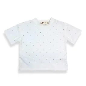 Silver Stone White Tee