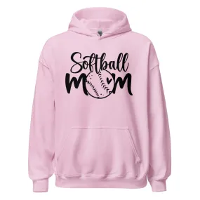 Softball Mom - Adult Hoodie