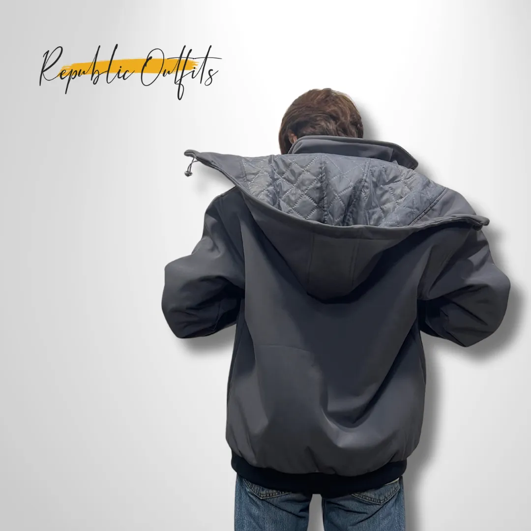 Softshell Jacket with Detachable Hood