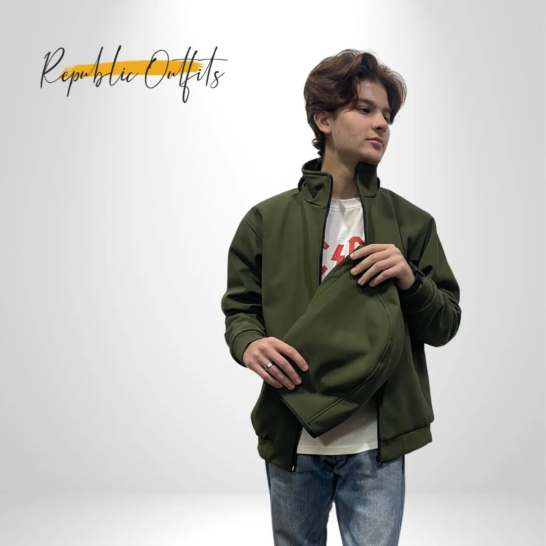Softshell Jacket with Detachable Hood