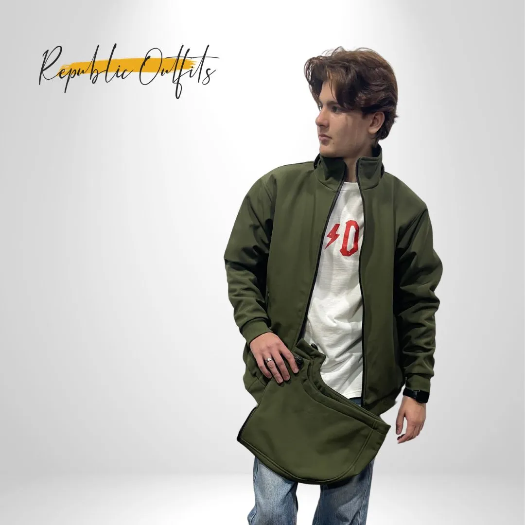 Softshell Jacket with Detachable Hood