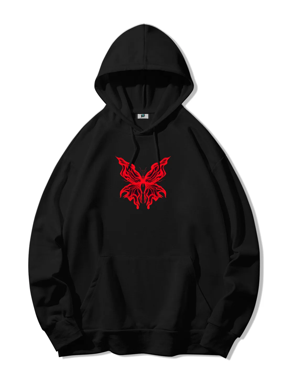 SXV  'Awkward butterflie’ Printed Cool Aesthetic Sweatshirt Hoodie