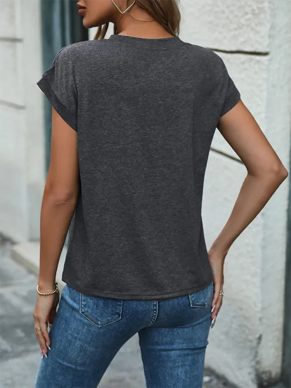 The Essential Henley T-Shirt for Women