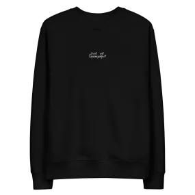 The Give Me Champagne eco sweatshirt