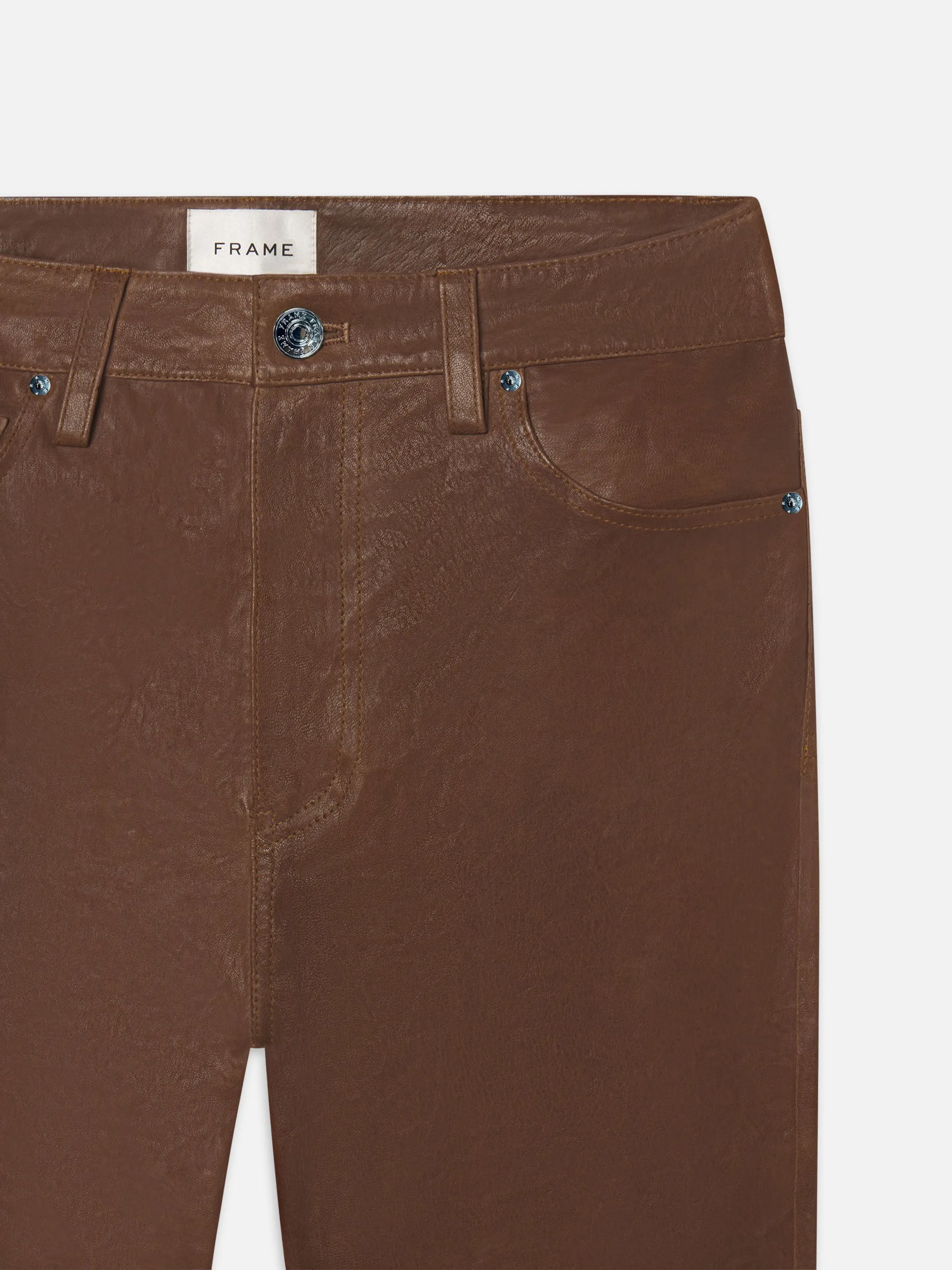 The Leather Reboot Crop -- Cedar