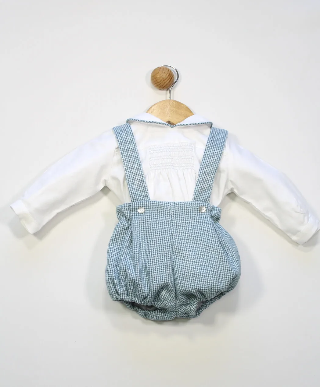 Tweed Boy Romper