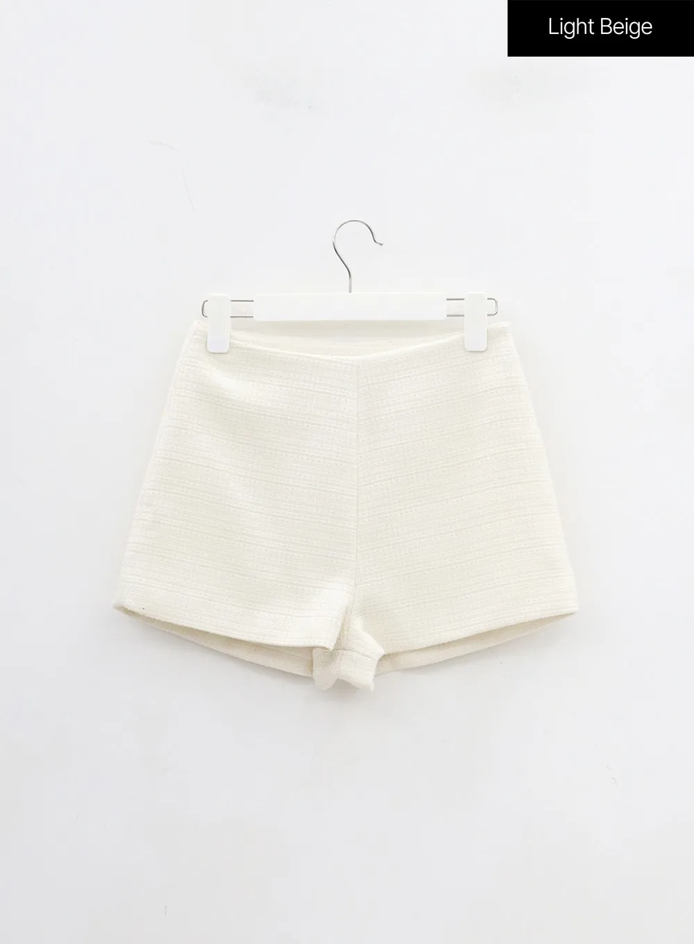 Tweed High Waist Shorts OJ304