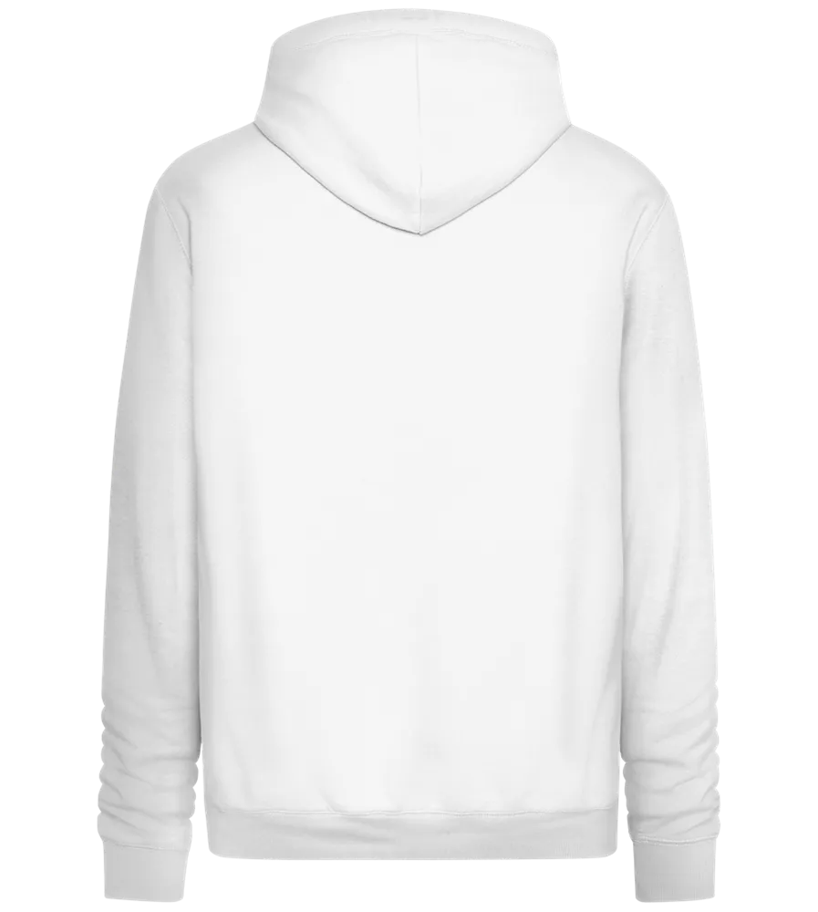 Two Skeletons Drinking Design - Premium unisex hoodie