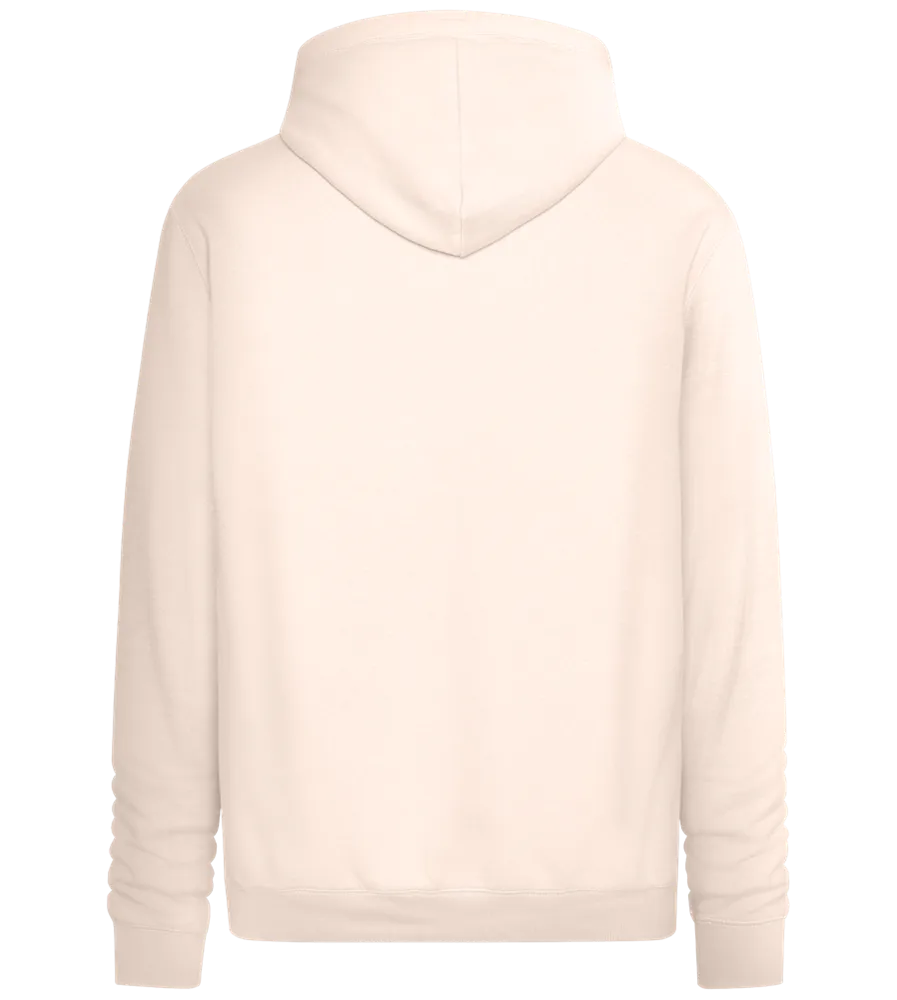 Two Skeletons Drinking Design - Premium unisex hoodie