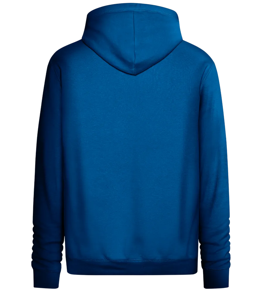 Two Skeletons Drinking Design - Premium unisex hoodie