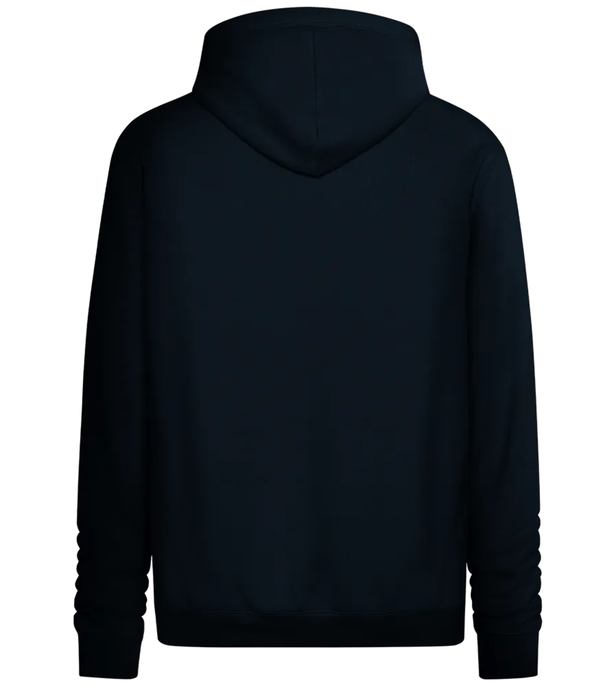 Two Skeletons Drinking Design - Premium unisex hoodie