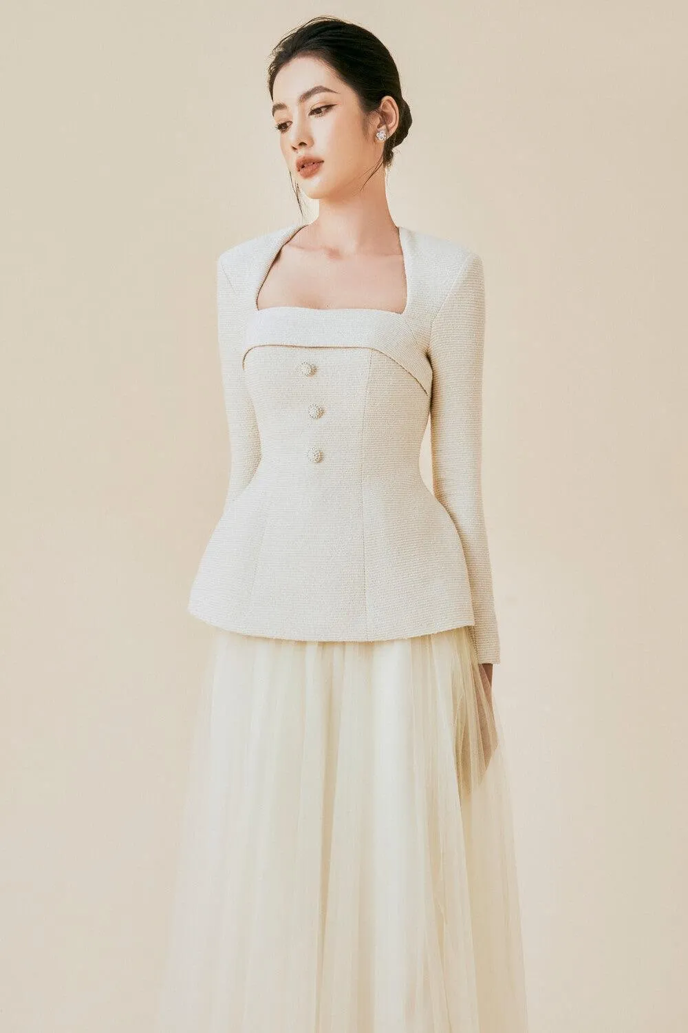 Venice Square Neck Top