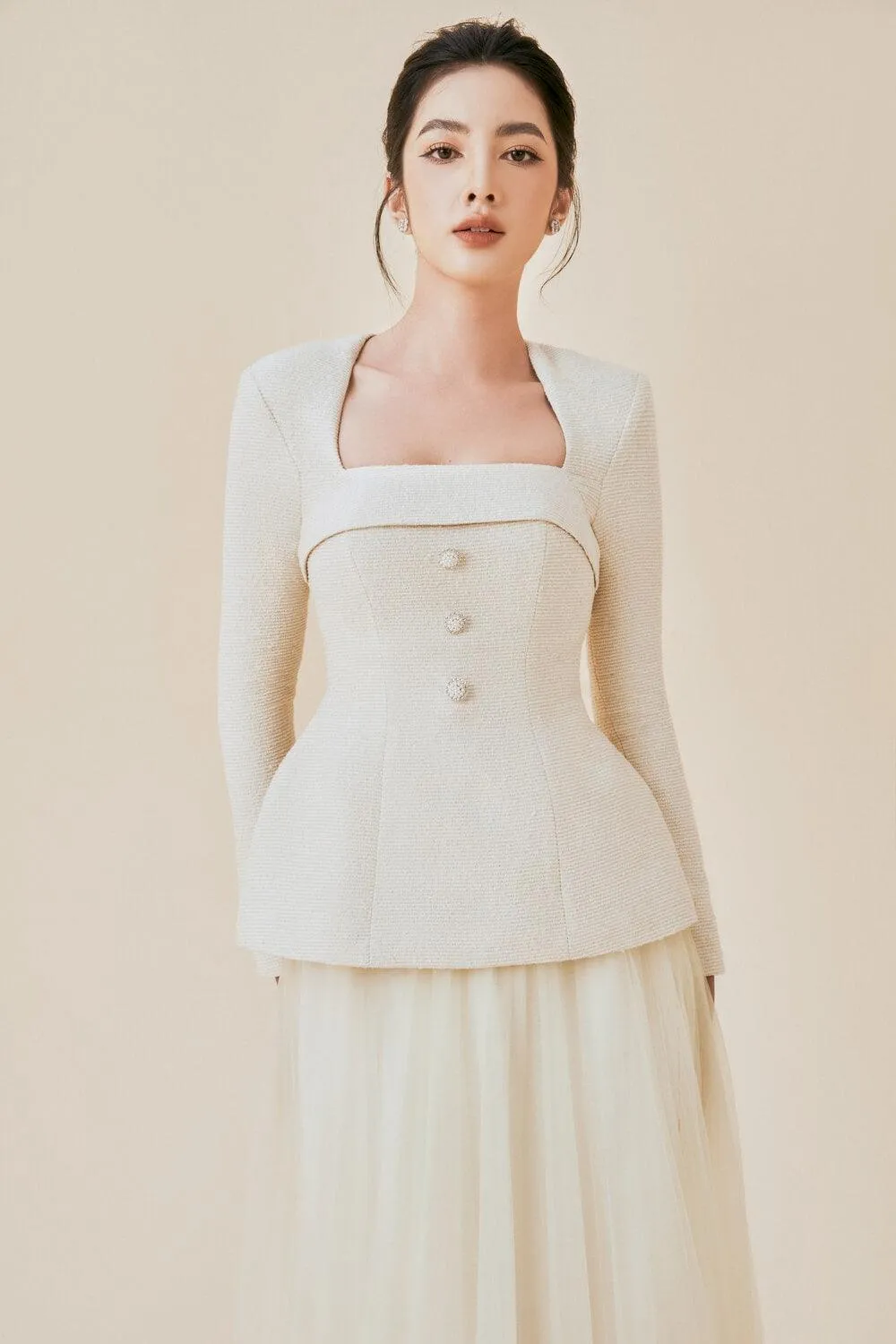 Venice Square Neck Top