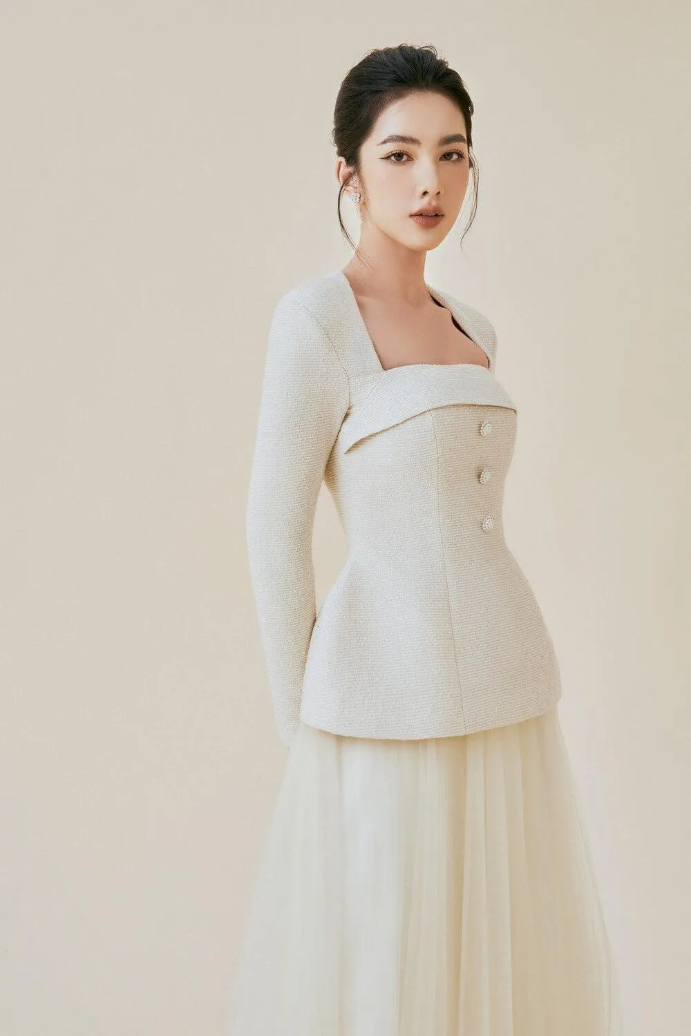 Venice Square Neck Top