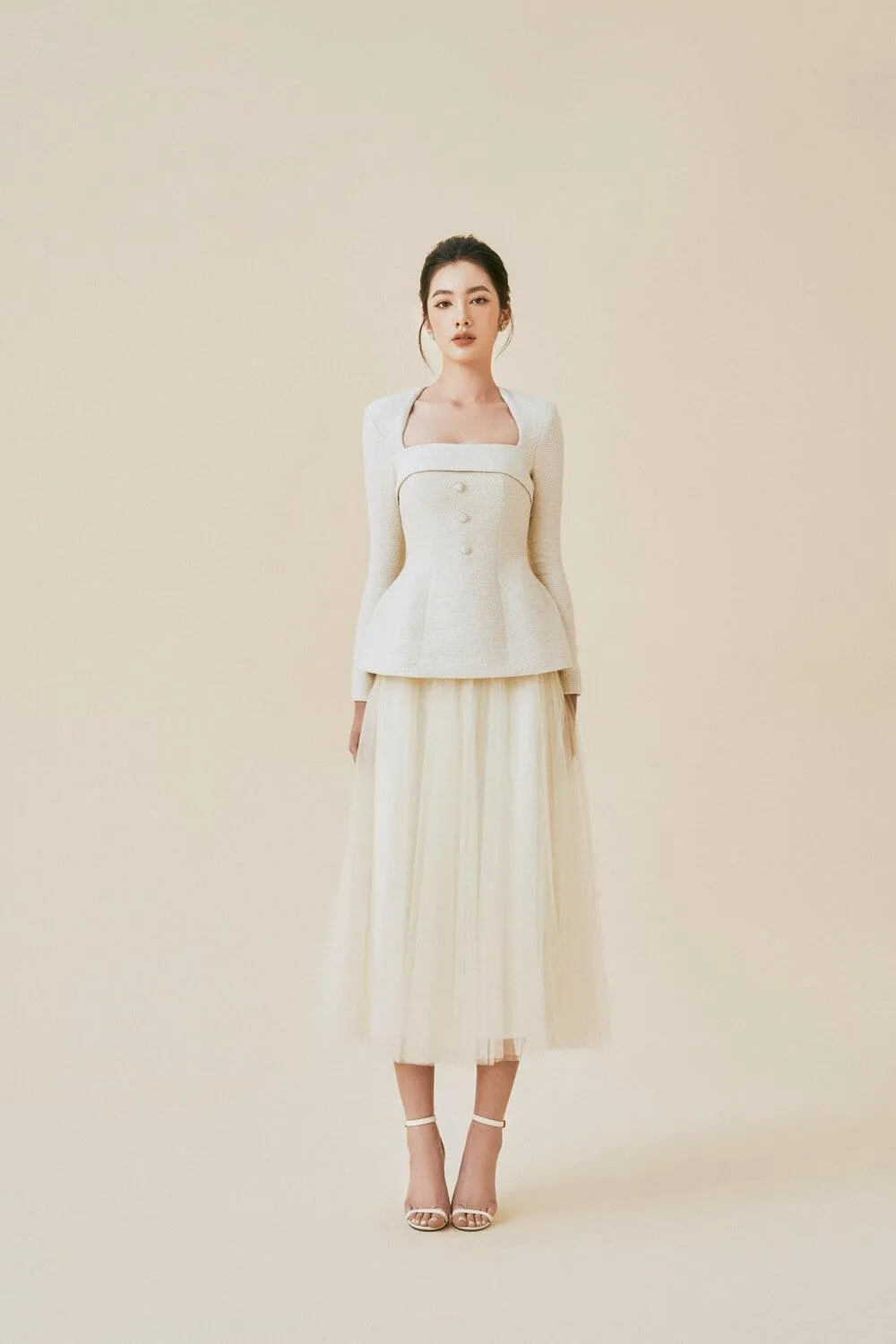Venice Square Neck Top