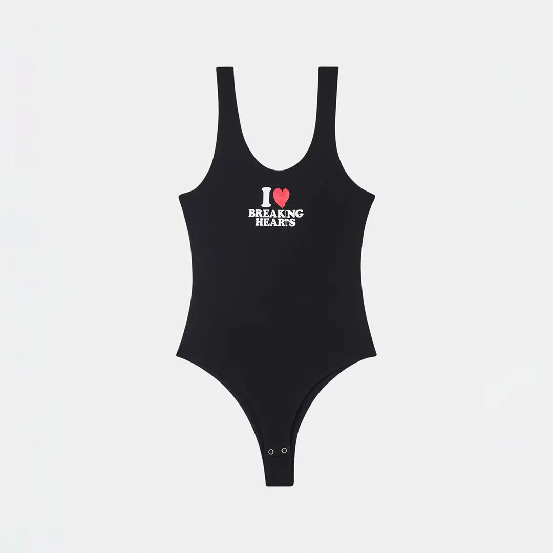 Wide Shoulder Strap Bodysuit