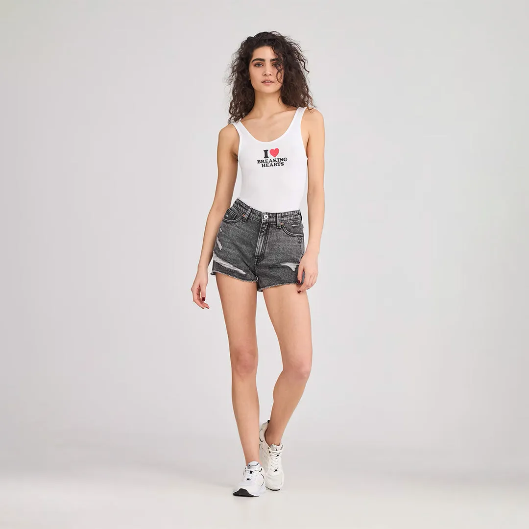 Wide Shoulder Strap Bodysuit