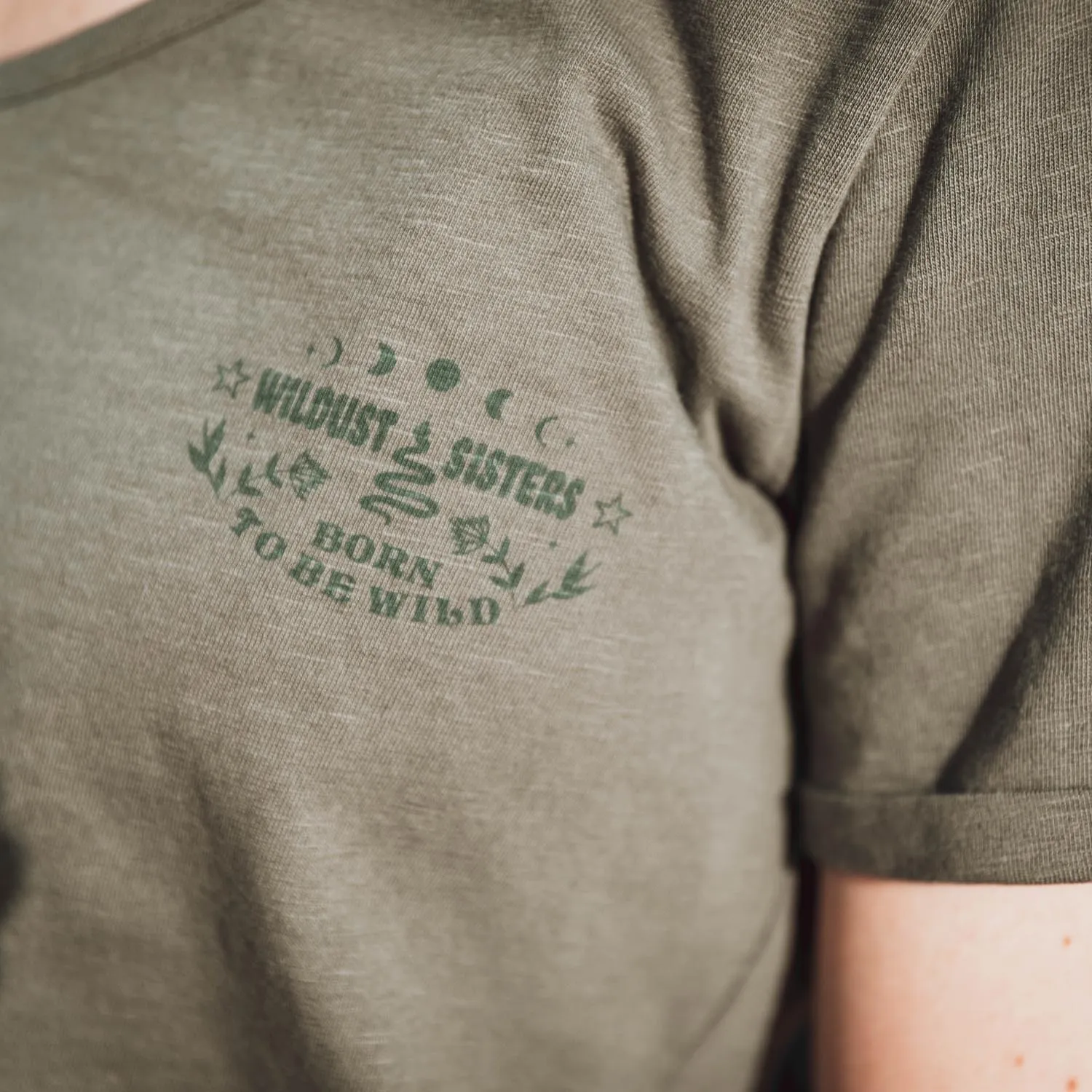 Wildust Sisters - Wild Rider T-shirt - Khaki