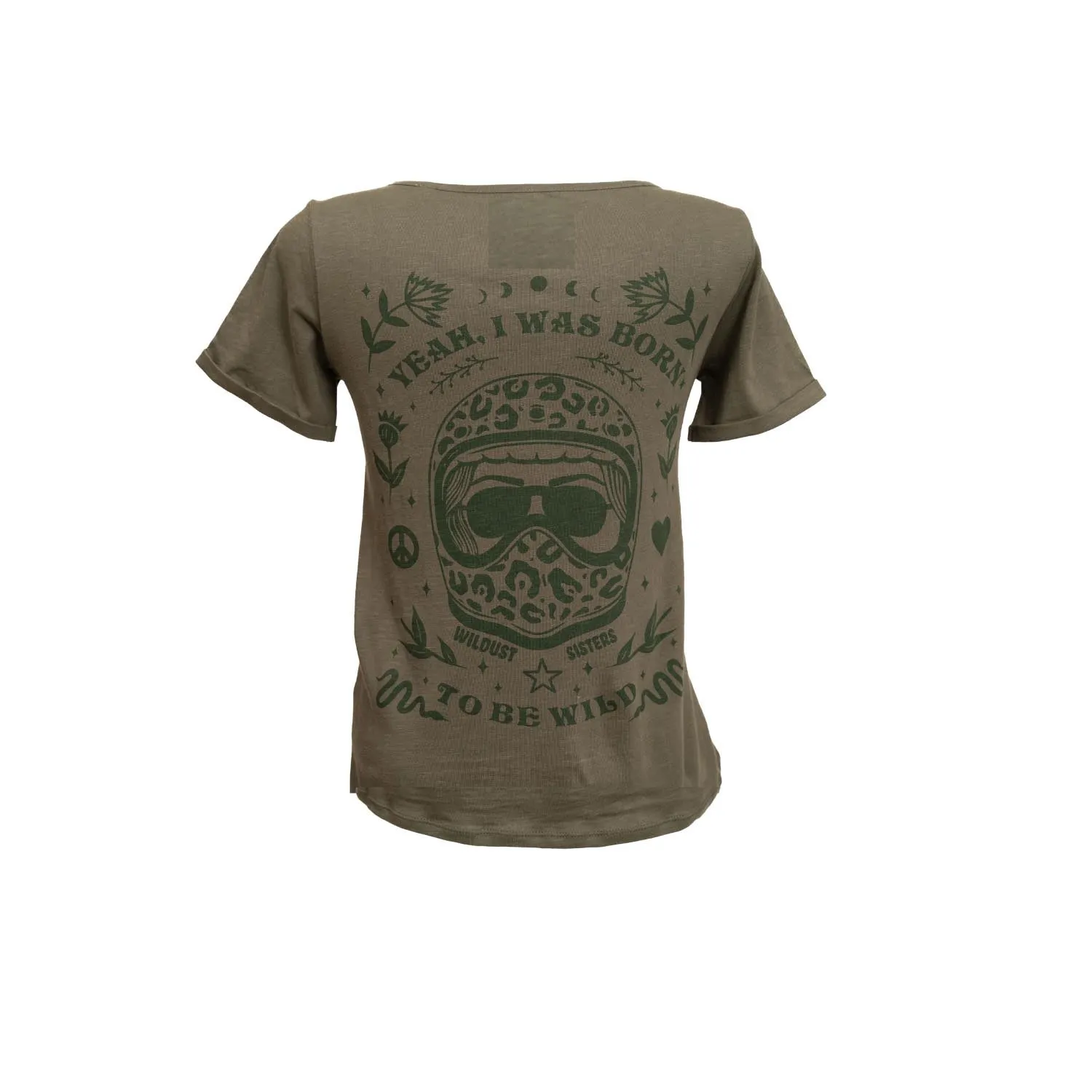 Wildust Sisters - Wild Rider T-shirt - Khaki