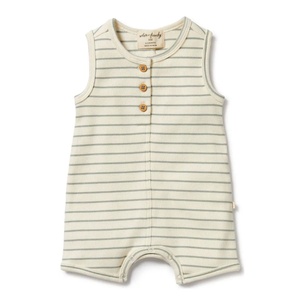 Wilson Frenchy Organic Henley Growsuit