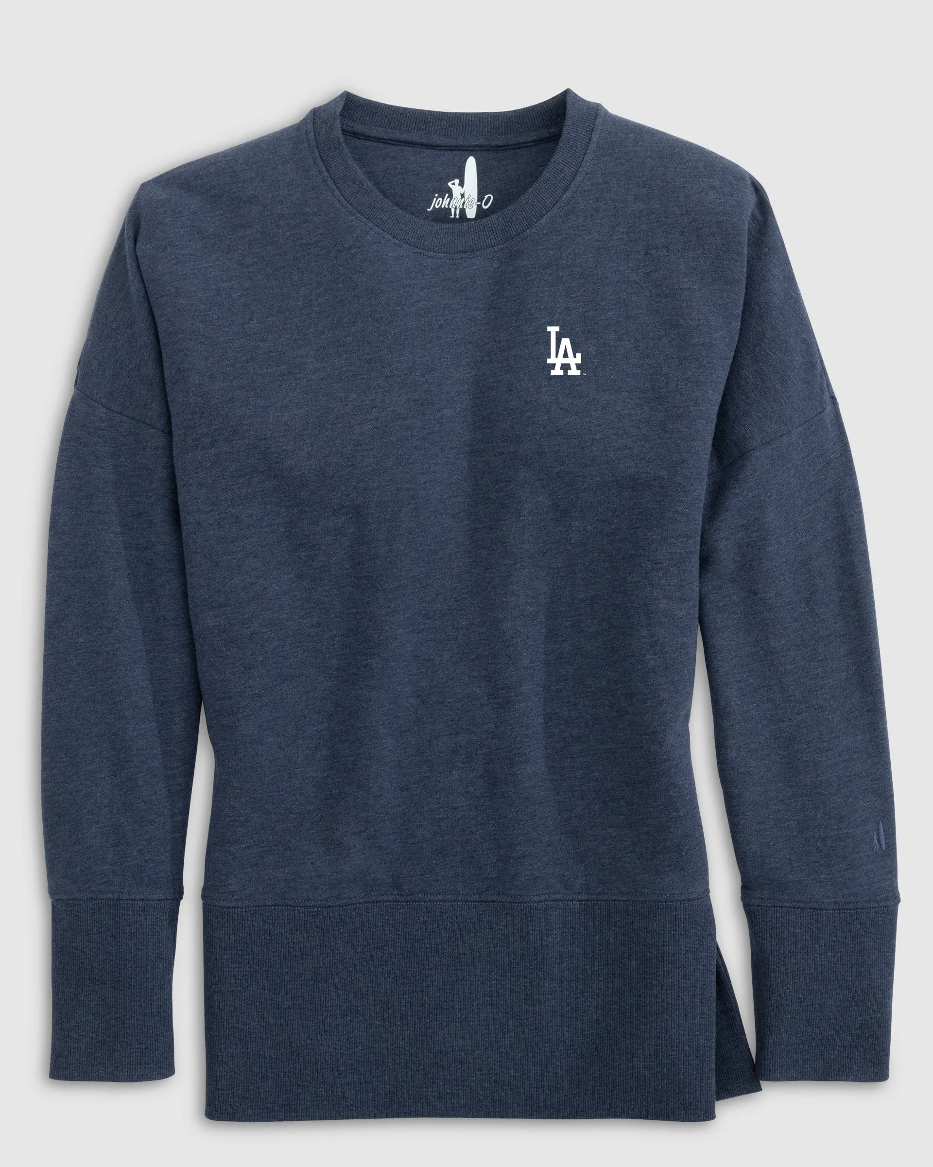 Women's Los Angeles Dodgers Britanny Crewneck Sweatshirt