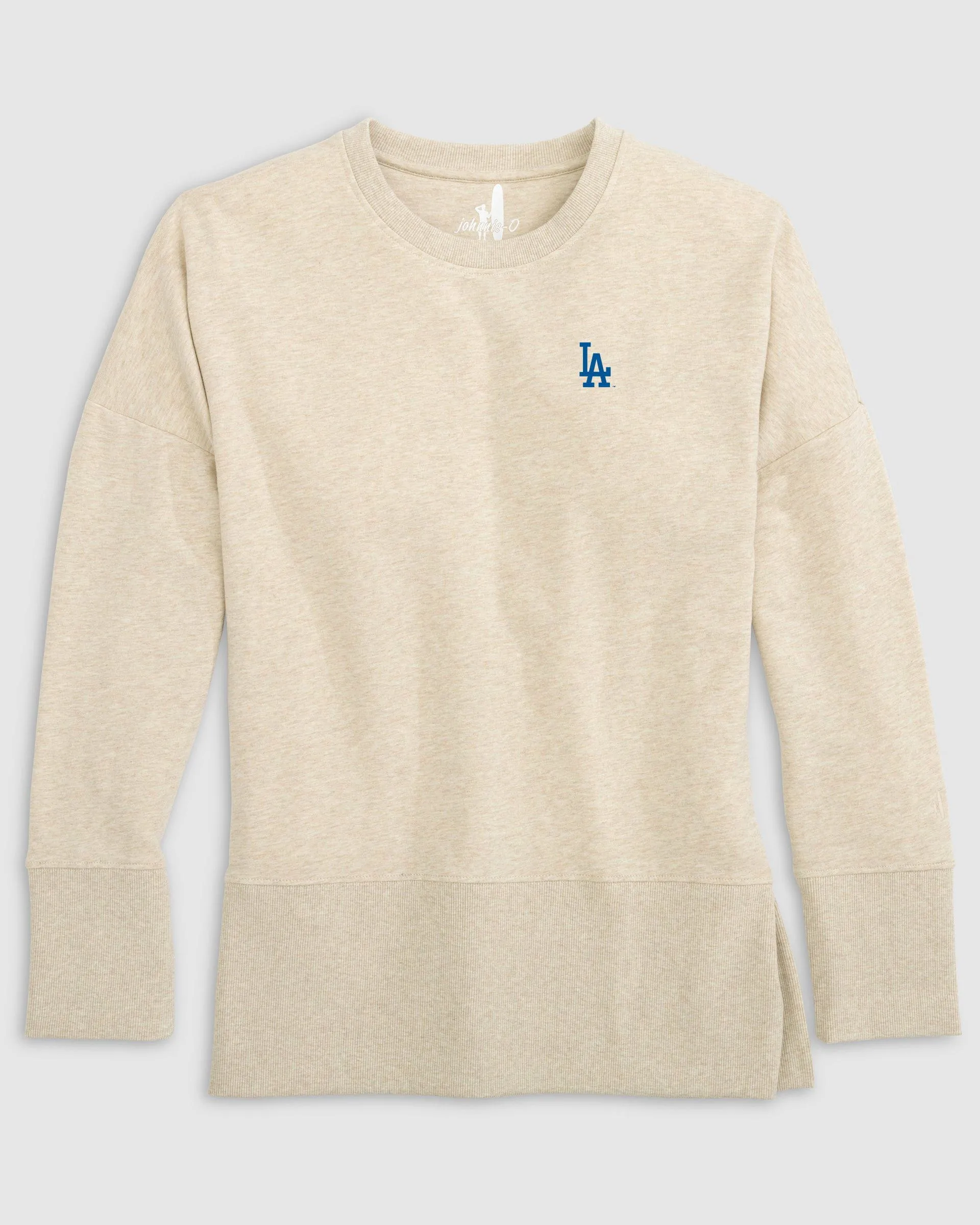 Women's Los Angeles Dodgers Britanny Crewneck Sweatshirt
