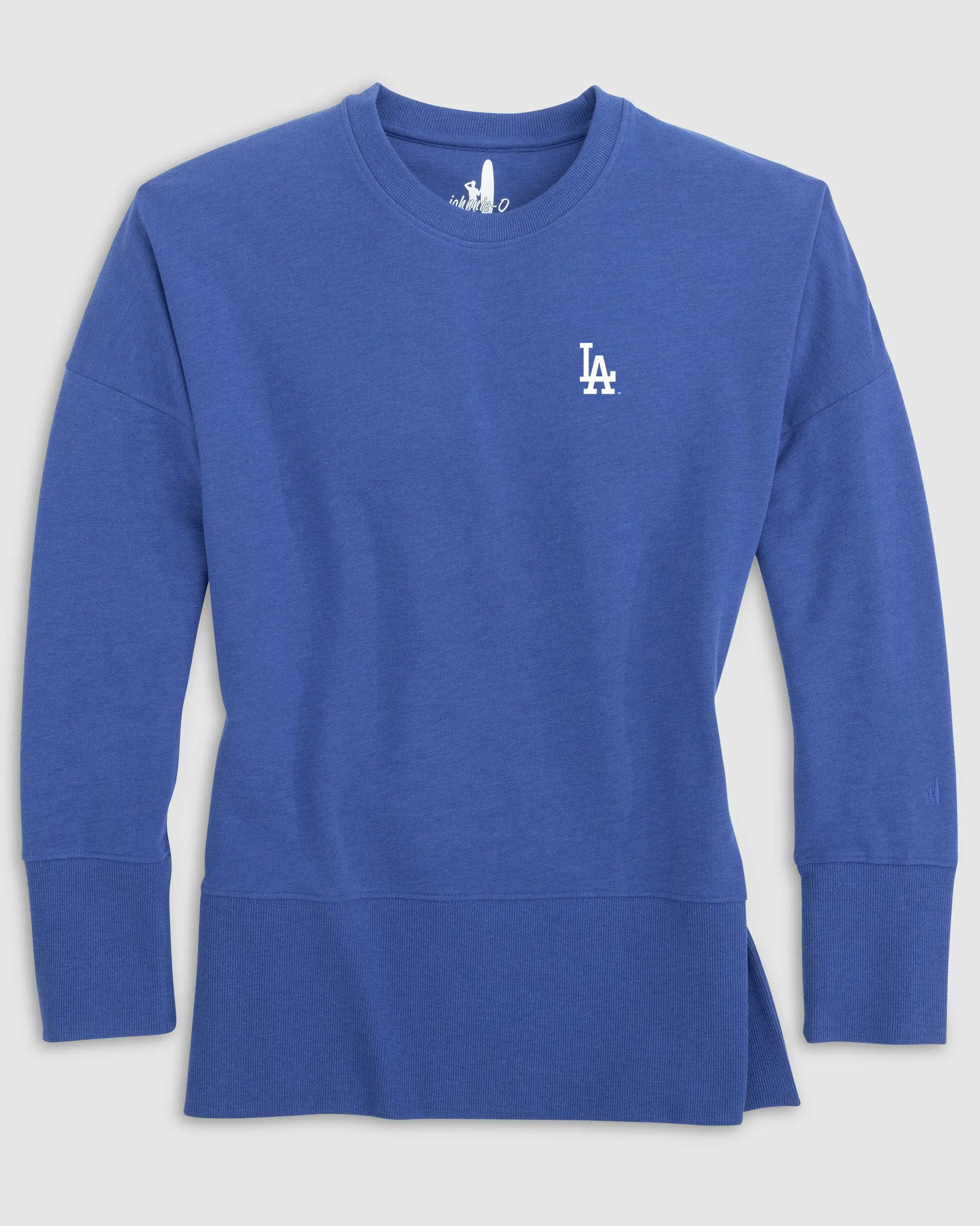 Women's Los Angeles Dodgers Britanny Crewneck Sweatshirt