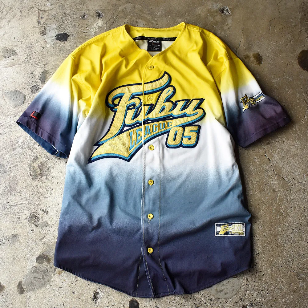 Y2K FUBU ベースボールシャツ グラデーションカラー 240819
