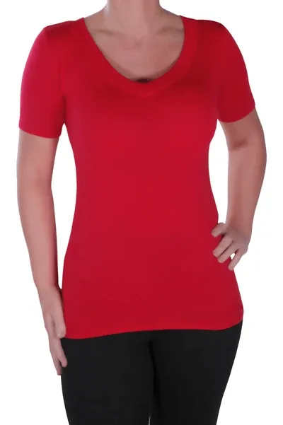 Yana Short Sleeve V Neck T-Shirt