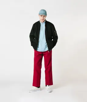 Yardsale Dipped Quarter-Zip Sweatshirt - Baby Blue